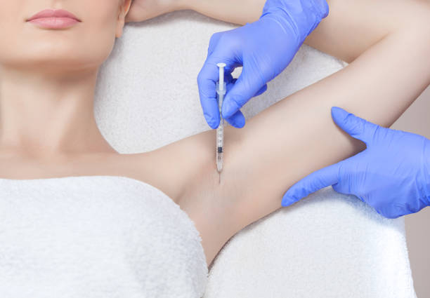 Botox bei Hyperhidrose in Izmir bei Hautarzt Dr. Orhan Demirer für ausgewählte Beschwerden an Achseln, Händen und Füßen
