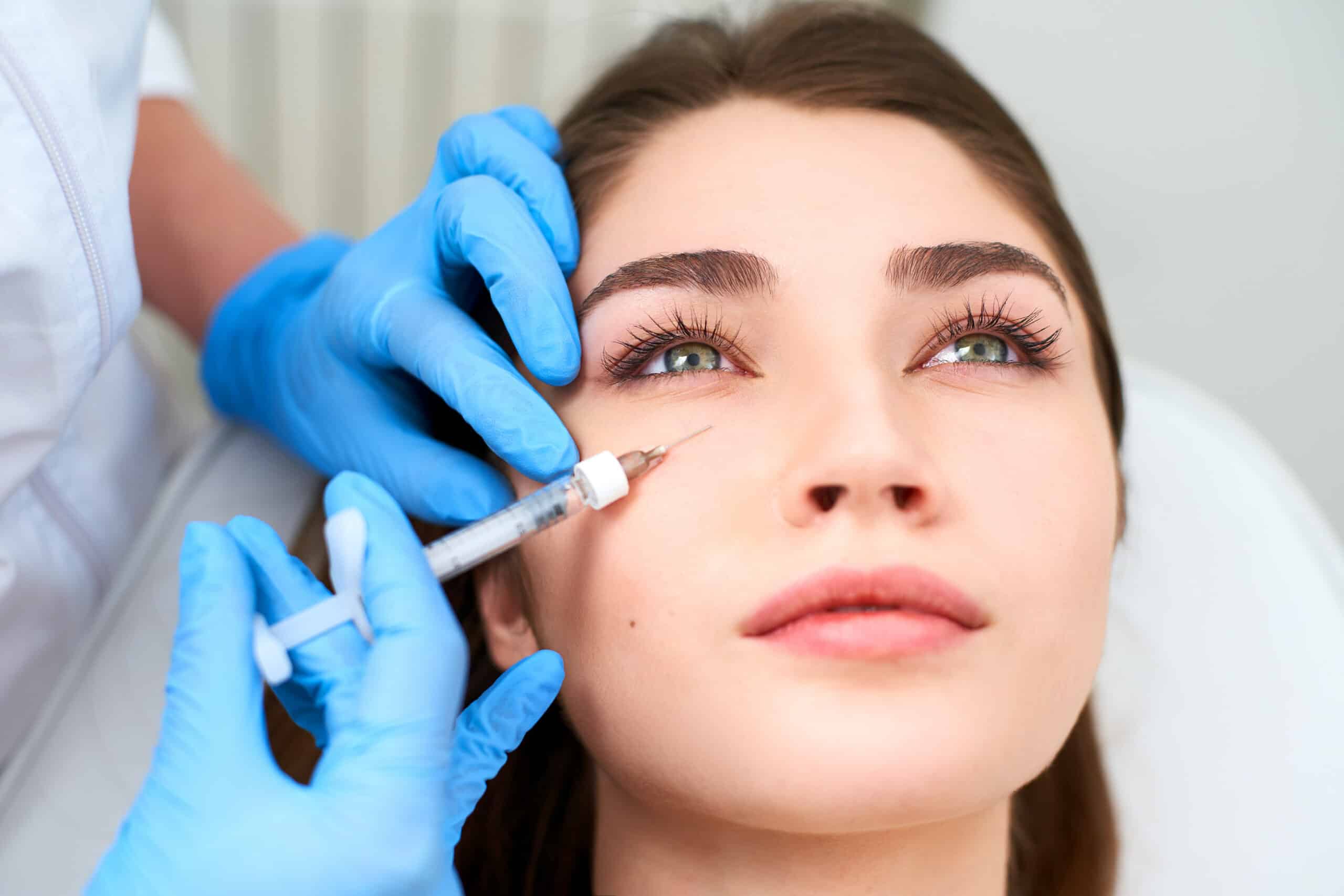 Under-eye filler in Izmir with dermatologist Dr. Orhan Demirer after assessment of tear trough anatomy, suitability and swelling risk
